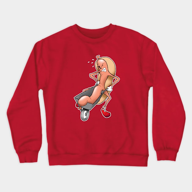 Hot Dawg Crewneck Sweatshirt by yayzus